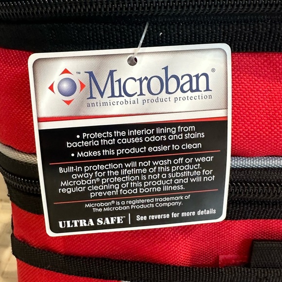 NWT California Innovations Two Level Red and Gray Cooler with - Picture 5 of 11